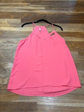 EXPRESS coral dressy tank